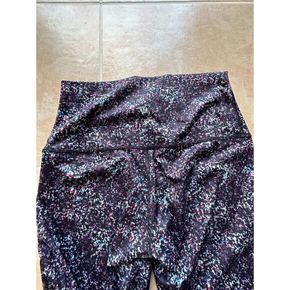 Lululemon multicolor Leggings Women Size 8 - Picture 3 of 8